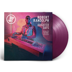 Robert Rando LPh & The Family Band Brighter Days  LP 180 Gram Purple Vinyl Download Limited To 1200