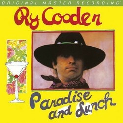 Ry Cooder Paradise And Lunch  LP 180 Gram Audiophile Vinyl Limited/Numbered To 3000