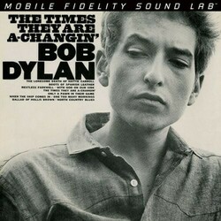 Bob Dylan The Times They Are A-Changin' 2 LP 180 Gram 45Rpm Audiophile Vinyl Limited/Numbered No Export To Japan