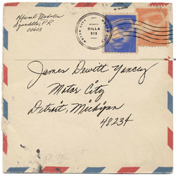 J Dilla Motor City  LP Deluxe Mailing Envelope Enclosure Download Limited