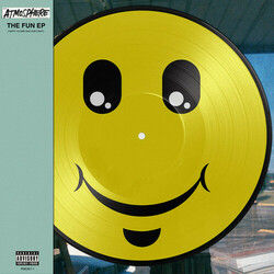 Atmosphere The Fun Ep: Happy Clown Bad Dub Eight  LP Smiley Face Picture Disc Obi Insert Download Limited