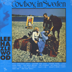 Lee Hazlewood Cowboy In Sweden  LP Gatefold Rare Production Photos Previously Unheard Versions Of 'Pray Them Bars Away' & 'Easy & Me'