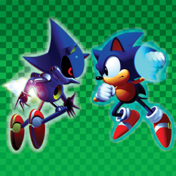 Naofumi Hataya And Masfumi Ogata Sonic Cd Aka Sonic The Hedgehog Soundtrack 3 LP 180 Gram Sonic Blue Vinyl Etched First Time On Vinyl