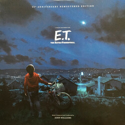 John Williams E.T. The Extra Terrestrial Soundtrack 2 LP 180 Gram 35Th Anniversary Remastered Edition Gatefold Booklet Limited To 1500
