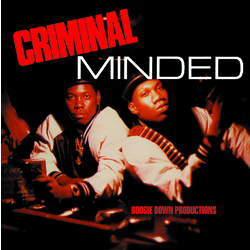 Boogie Down Productions Criminal Minded 2 LP Opaque Red Colored Vinyl Limited