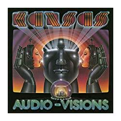 Kansas Audio Visions  LP 180 Gram Audiophile Vinyl Translucent Blue And Black Swirl Colored Vinyl Poster Gatefold Limited