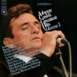 Johnny Cash Johnny Cash'S Greatest Hits  LP 180 Gram Audiophile Vinyl Translucent Gold Colored Vinyl Gatefold Limited