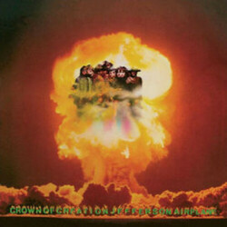 Jefferson Airplane Crown Of Creation  LP 180 Gram Audiophile Vinyl Translucent Orange Marble Vinyl Gatefold Limited