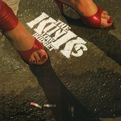 The Kinks Low Budget  LP Translucent Red 180 Gram Audiophile Vinyl Gatefold Poster Limited