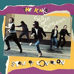 The Kinks State Of Confusion  LP 180 Gram Audiophile Vinyl Translucent Gold And Blue Swirl Colored Vinyl Poster Gatefold Limited