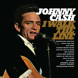 Johnny Cash I Walk The Line  LP 180 Gram Audiophile Vinyl Translucent Gold Vinyl Gatefold Limited