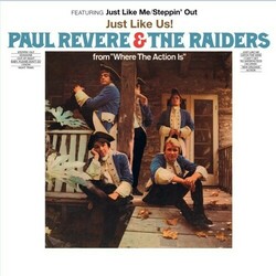 Paul Revere & The Raiders Just Like Us  LP 50Th Anniversary 180 Gram Audiophile Vinyl White Colored Vinyl Feat. Mark Lindsay Limited