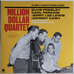 Elvis Presley Carl Perkins Jerry Lee Lewis Johnny Cash Million Dollar Quartet 2 LP 180 Gram Remastered Stereo Gatefold Limited Import