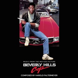 Harold Faltermeyer Beverly Hills Cop Soundtrack  LP Green Yellow And Brown Splatter Colored Vinyl Limited