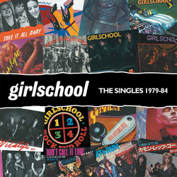 Girlschool The Singles 1979-1984  LP Orange Colored Vinyl Limited To 700