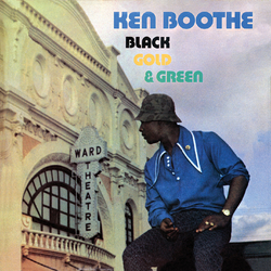 Ken Boothe Black Gold & Green  LP Black And Green Colored Vinyl Limited To 700