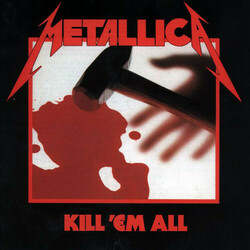 Metallica Kill 'Em All  LP 180 Gram 2016 Remaster