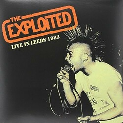 The Exploited Live In Leeds 1983  LP Golden/Red Splatter Vinyl Limited