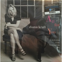 Diana Krall All For You A Dedication To The Nat King Cole Trio 2 LP 180 Gram 45Rpm Audiophile Vinyl Gatefold Limited/Numbered