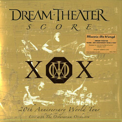 Dream Theater Score: 20Th Anniversary World Tour 4 LP 180 Gram Audiophile Vinyl Import