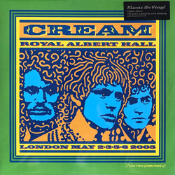 Cream Royal Albert Hall: London May 2-3-5-6 2005 3 LP 180 Gram Audiophile Vinyl Insert Import