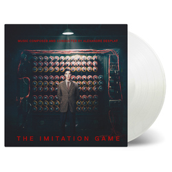 Alexandre Desplat The Imitation Game Soundtrack  LP Limited Transparent 180 Gram Audiophile Vinyl Gatefold Insert Pvc Sleeve Numbered To 500