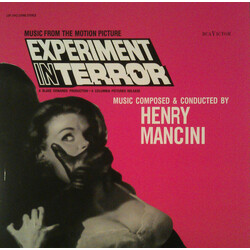 Henry Mancini Experiment In Terror Soundtrack  LP Limited Halloween Edition Blood Red 180 Gram Audiophile Vinyl Import Numbered To 500