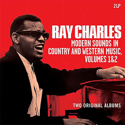 Ray Charles Modern Sounds In Country And Western Music Vol. 1 & 2 2 LP 180 Gram Remastered 4 Bonus Tracks Import