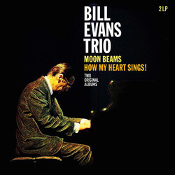 Bill Evans Trio Moon Beams/How My Heart Sings 2 LP Ft. Chuck Israels Bass & Paul Motian Drums Import