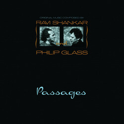 Ravi Shankar And Philip Glass Passages  LP 180 Gram Audiophile Vinyl Import