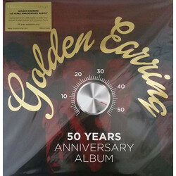 Golden Earring 50 Years Anniversary Album 3 LP 180 Gram Black Audiophile Vinyl Gold-Foiled Jacket Booklet Import