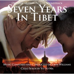 John Williams & Yoyo Ma - Seven Years In Tibet Soundtrack 2 LP Limited Snow White 180 Gram Audiophile Vinyl First Time On Vinyl 4-Page Booklet Import 