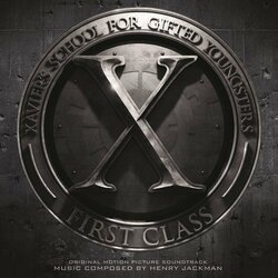 Henry Jackman X-Men: First Class Soundtrack 2 LP Limited Silver 180 Gram Audiophile Vinyl Insert Embossed Gatefold Numbered To 1000