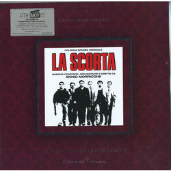 Ennio Morricone La Scorta Soundtrack  LP Limited Transparent 180 Gram Audiophile Vinyl First Time On Vinyl Insert Numbered To 1000