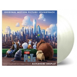 Alexandre Desplat The Secret Life Of Pets Soundtrack 2 LP Limited White 180 Gram Audiophile Vinyl 6-Page Booket Gatefold Numbered To 750