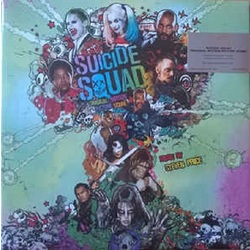 Steven Price Suicide Squad Film Score 2 LP Limited Green & Purple Marbled 180 Gram Audiophile Vinyl Download With 8 Bonus Tracks Gatefold Import Numbe