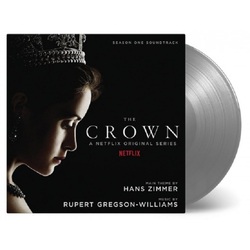 Hans Zimmer/Rupert Gregsonwilliams - The Crown Netflix Series Season One Soundtrack 2 LP Limited Silver Crown 180 Gram Audiophile Vinyl Gatefold Impor