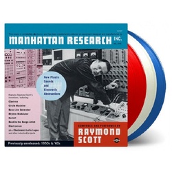 Raymond Scott Manhattan Research Inc. 3 LP 180 Gram Black Audiophile Vinyl 8-Page Booklet Inserts Download