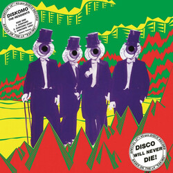The Residents Diskomo / Goosebump Ep Expanded Edition  LP Limited Transparent Blue 180 Gram Audiophile Vinyl Numbered To 1000
