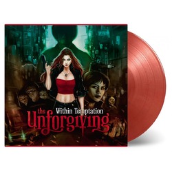 Within Temptation The Unforgiving 2 LP Limited Gold & Red Swirled 180 Gram Audiophile Vinyl 3 Bonus Tracks Exclusive Comic-Booklet With Lyrics & Image