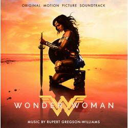 Rupert Gregsonwilliams - Wonder Woman Soundtrack 2 LP 180 Gram Black Audiophile Vinyl Feats. Sia. Insert Gatefold Import