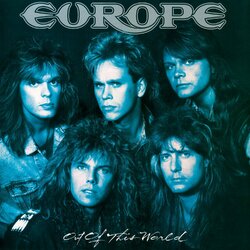 Europe Out Of This World  LP Limited Transparent Blue 180 Gram Audiophile Vinyl Insert 30Th Anniversary Edition Numbered To 2000 Import