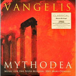 Vangelis Mythodea Music For The Nasa Mission: 2001 Mars Odyssey 2 LP 180 Gram Audiophile Vinyl Gatefold Booklet Pvc Sleeve First Time On Vinyl