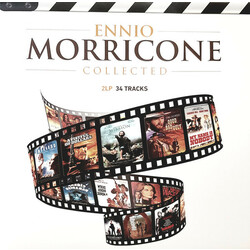 Ennio Morricone Collected 2 LP Limited Clear 180 Gram Audiophile Vinyl Gatefold Pvc Sleeve Numbered To 5000 Import