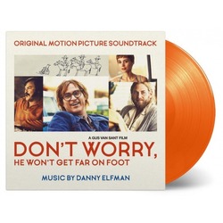 Danny Elfman Don'T Worry He Won'T Get Far On Foot Soundtrack  LP Limited Orange 180 Gram Audiophile Vinyl Insert Printed Inner Sleeve Pvc Sleeve Numbe
