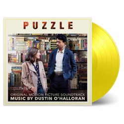 Dustin O'Halloran Puzzle Soundtrack  LP Limited Yellow 180 Gram Audiophile Vinyl Download Insert Pvc Sleeve Numbered To 1000