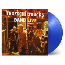 Tedeschi Trucks Band Everybody'S Talkin' 3 LP Limited Transparent Blue 180 Gram Audiophile Vinyl Deluxe Tri-Fold Sleeve Numbered To 1000