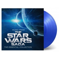Robert Ziegler/John Williams Music From The Star Wars Saga: The Essential Collection Soundtrack 2 LP Limited Transparent Blue 180 Gram Audiophile Viny