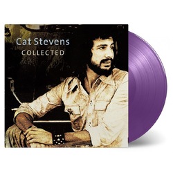 Cat Stevens Collected 2 LP Limited Purple 180 Gram Audiophile Vinyl Gatefold Sleeve With Liner Notes Numbered To 2000 Import