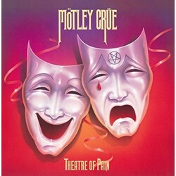 Motley Crue Theatre Of Pain Translucent Orange Coloured Vinyl LP limited to 1000